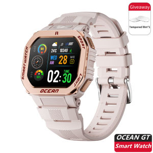 LOKMAT Cross border Smart Watch OCEAN GT Outdoor Flashlight Compass Bluetooth Call Sports Watch