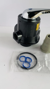 Van 3 chiều in/out fi 34mm dùng cho cột lọc nước thô đầu nguồn