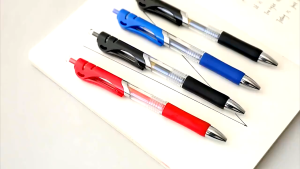 Lusinan Pena Gel Cetekan Pulpen Mekanik Pen Click 0.5mm