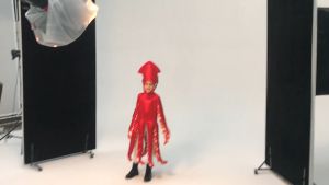 🇹🇭สินค้าอยู่ไทย🇹🇭 🔥 7C329 ชุดเด็ก ชุดปลาหมึก ชุดคราเค่น Childern Squid Kraken Octopus Costume