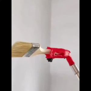 Multi-Angle Paint Brush Extender ClampPaintbrush Extension Pole AttachmentsHigh CeilingWallsMoldingsCornerEdger Paint Tool