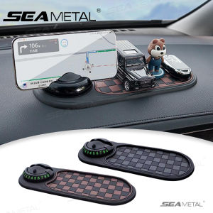 SEAMETAL Multi Functional Car Phone Holder Dashboard Anti Slip Pad Suitable for Glasses Keys