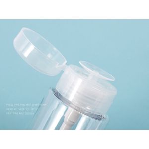 150ml Press Pump Container Nail / Makeup Remover Bottle PB57