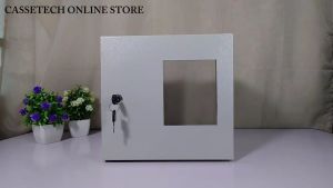 SINGLE PHASE METER BOARD COVER BOX INDOOR EMPTY HOUSING ELECTRICAL MAIN PANEL METAL CLAD KOTAK PETI BESI ELEKTRIK KWH Single Din Cover Plate - Lazada