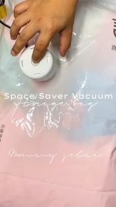 vacuum storage bag Space Saving Storage Organizer Compression Bags Reusable Vacuum Bag With Pump vacuum sealer bag