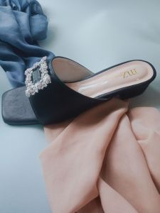 Sandal sepatu wanita ukuran jumbo 45 44 43 42 41 37//sendal perempuan heels 3 cm big size jumbo 0 10