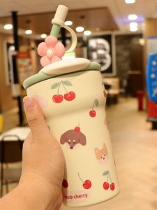 Cốc Cà Phê Bằng Thép Không Gỉ 316 Cách Nhiệt Dung Tích Lớn Dễ Thương Cho Văn Phòng Cốc Nước Lạnh Cách Nhiệt Cho Nữ Cốc Cốc Cốc Cốc