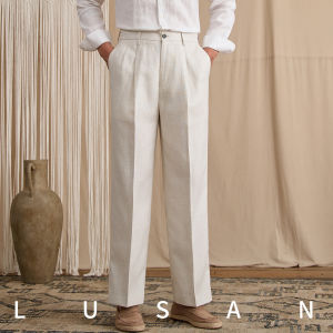 Breathable High-waist Straight Trousers For Men