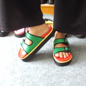 Mikihas - Sandal Wanita Kekinian Platform Jepit Empuk Kasual - Candyfitjaw