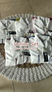 Dedilarise Valina Set Rayon Crinkle Airflow Premium Setelan Kekinian Oneset Crinkle Best Seller