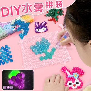 2024 New Arrival Childrens Net Red Toy Girl 6 Years Old Girl DIY Handmade Water Mist Magic Bead Girls Birthday Gifts