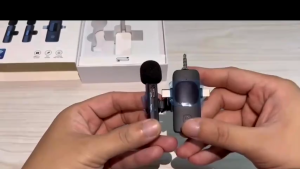 K15 Wireless Microphone Professional Cordless USB Light-Weight Portable Wireless Recording Microphone