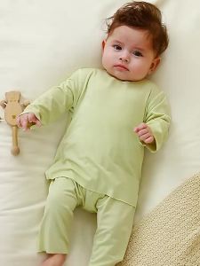 Aengbay | Newborn Baby Thin Two-Piece Pajama Set