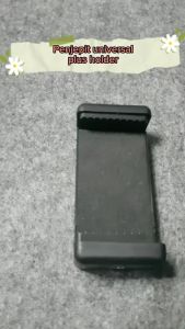 HRT-007 Universal Penjepit Plus Holder / Mount Holder Bisa di Atur 360 Derajat Buat di Tripod Monopod / Stang Sepeda / Webcam