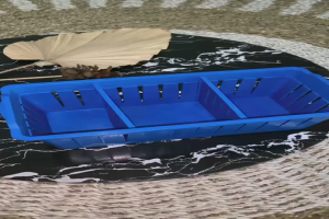 RAK PARTISI 3 SEKAT / KERANJANG PENYIMPANAN SERBAGUNA