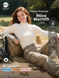 Menyanull | Wool Long Sleeve Quick-Drying Sweater
