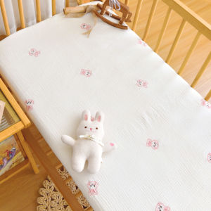 ANYOUBI | Cotton Gauze Breathable Baby Mattress Cover A Class