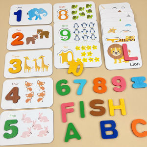 Đồ Chơi Giáo Dục Sớm Cho Trẻ Em Đồ Chơi Hình Chữ Cái Và Số Thẻ Ghép Đôi Trí Tuệ Đầu Tiên Cho Trẻ Từ 2-8 Tuổi Đồ Chơi Giáo Dục Mẫu Giáo