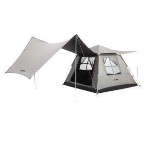 BSWOLF | Portable Folding 2-in-1 Tent & Tarpaulin Set Outdoor Camping