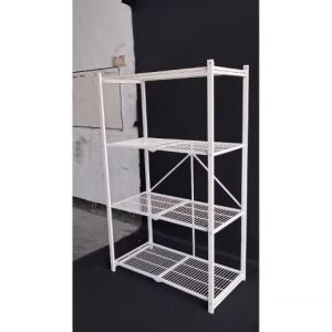 Rak homeshelf X-4 rak penyimpanan serbaguna rak dapur rak organizer rak lipat multifungsi rak besi