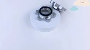 Mur Dumbell Barbell Pengunci Baut Collar Lock Ulir Chrome Solid Dumbel