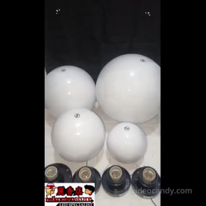 LAMPU TAMAN BOLA SUSU 15CM 20CM 25CM 30CM PILARBULAT ACRYLIC LAMPU PAGAR PLAFON 6-12INCH FITTING E27