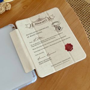 เคสไอแพด HarryPotter Air7 11 Gen9/8/7 Air5 Pro11 Air6 Mini7 จดหมายตอบรับ เคสipad Gen6/5 9.7 Air2/1 9.7 Mini5/4