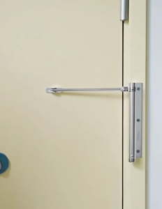 Stainless Automatic Door Closer Silent Concealed Hydraulic Spring Buffer Automatics Closes Doors