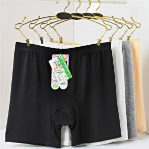 Summer Womens Plus Size Thin Mid-Length Half Length Leggings Safety Pants Fashion Tape Long 5 Points Pure Cotton Safety Pants