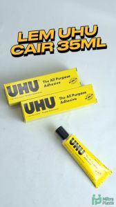 Lem Uhu Cair 35ml Lem Kecil Lem Serbaguna Lem Uhu Murah Glue Uhu Kecil