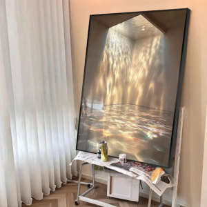 YASISHA | Luxury Water Wave Light Effect Decorative Painting