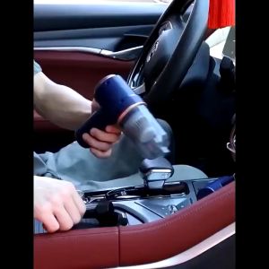 Car Vacuum Cleaner: 65000pa Suction & Long-Lasting Battery