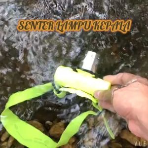 SENTER LAMPU KEPALA/ HEAD LAMP UNTUK PENYELAM/ DIVING BESAR DAN KECIL ALUMINIUM