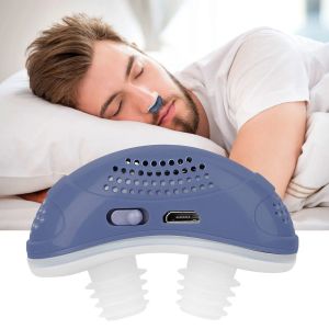 Electric Anti Snoring Device Nose Clip Anti Snoring Anti Snoring Device Assisted Sleep Insomnia Breathing Sleep Care Machine