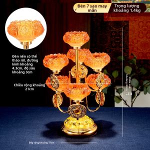 ZANGCUN | Đế Đèn Sen Kính Phật Giáo