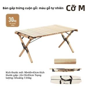 Mobi Garden | Bàn Gấp Gỗ Di Động Ngoài Trời