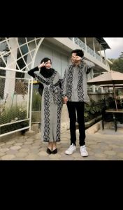 gamis couple tenun gamis raya dress tenun tenun couple pasangan kondangan