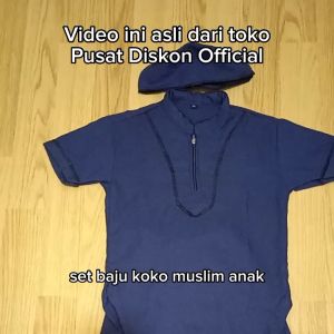 Baju Setelan Koko Muslim Anak Laki-Laki & Baju Muslim Anak Polos