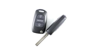 Vỏ Ốp Chìa Khóa Xe Điều Khiển Từ Xa 3 Nút Jingyuqin Dành Cho Kia Rio Picanto Ceed Cerato Sportage K2 K3 K5 Soul Chất Liệu Nhựa ABS