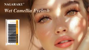 NAGARAKU Lông Mi Khối Lượng Hoa Trà Nối Dài Hỗn Hợp Lông Mi Mềm Tự Nhiên Nhẹ Cao Cấp Lông Mi Giả Làm Sẵn