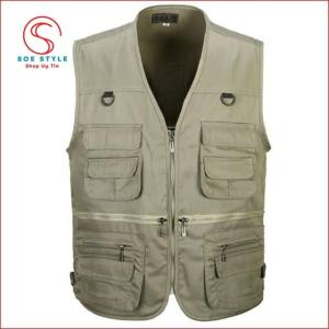 Áo gile nam Lính Mỹ Nhập khẩu cao cấp SOE Style là áo ghi lê nam vải Kaki mang đậm chất lính nhiều màu MãGL03