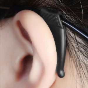 5/10Pairs Anti-slip Eyeglasses Silicone Ear Hooks / Elasticity Ear Grip Hook / Glasses Leg Ear Brackets / Eyewear Hook Holder Accessories