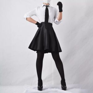 เสื้อนางฟ้า AKIKO YOSANO ซึ่งเป็นชุดคอสเพลย์ผู้หญิงที่มีถุงมือผูกถุงเท้า Headwear สำหรับผู้หญิงสาว