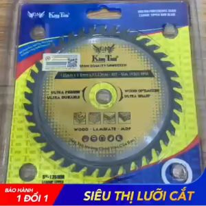 LƯỠI CƯA - LƯỠI CẮT GỖ 125-40 RĂNG KINGTOM VÀNG – CHẤT LƯỢNG VÔ ĐỊCH PHÂN KHÚC GIÁ RẺ!