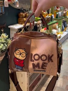 Balo Túi Xách 3 Cách Đeo "Look Me" Thương Hiệu Sammao & Cream Bear C1202-3