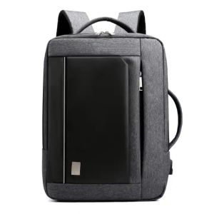 SILVER SLGOL คู่หลังที่เดินทาง 15.6 นิ้วแล็บต็อปกระเป๋าเป้สะพาย หลังการรับรองกระเป๋าเนื้อจากนักเรียน