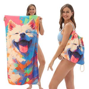 LMETJMA 70x140cm Thin Lightweight Microfiber Beach Towel Sand Free Quick Dry Absorbent Compact Towels for Swimming Pool Camping