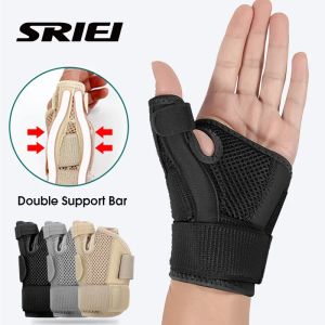 SRIEI 1PC Wrist orthosis Thumb brace Sport Wrist Support Adjustable Finger Holder Protector Brace Protective Sleeve Protect Fingers