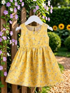 Summer Floral Princess Dress A-Line Style