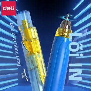 deli | Bút Viết Nhanh Khô Mượt Mà Dành cho Học Sinh 0.5mm